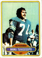 1980 Topps Manu Tuiasosopo #512 Rookie