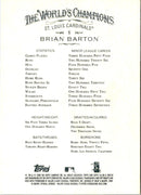 2008 Topps Allen & Ginter Brian Barton