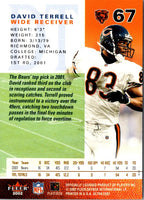 2002 Fleer Genuine David Terrell #67