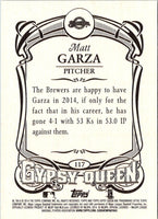 2014 Topps Gypsy Queen Matt Garza #117