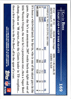 2009 Topps Kevin Boss #169