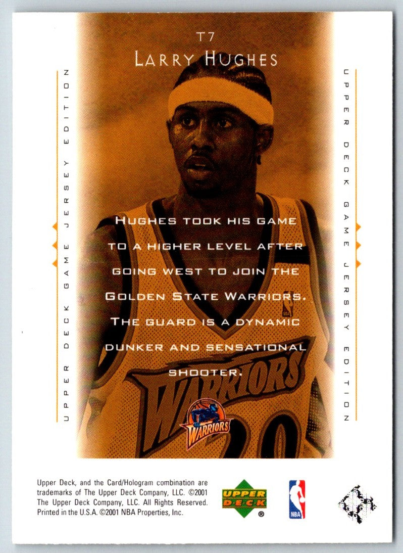 2000 Upper Deck Touch the Sky Larry Hughes