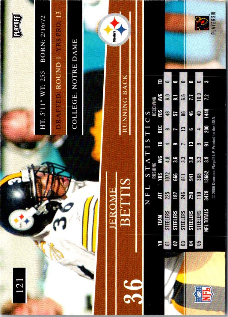 2005 Prestige Jerome Bettis