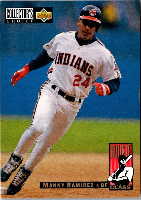 1994 Collector's Choice Manny Ramirez #16