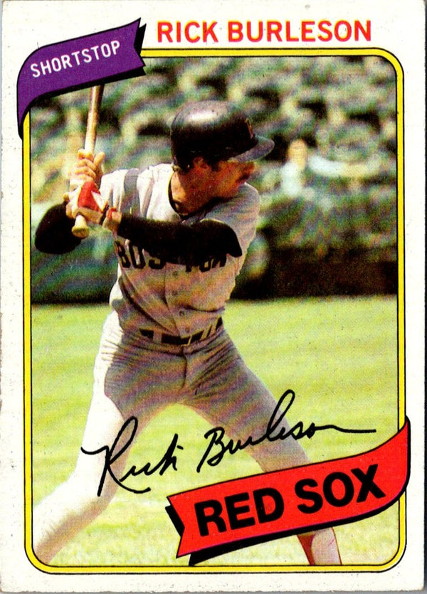 1980 Topps Rick Burleson #645