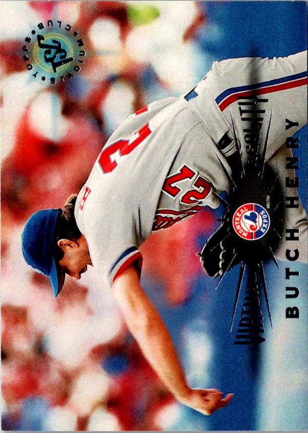 1995 Stadium Club Virtual Reality Butch Henry #146