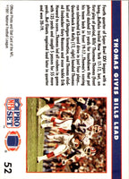 1991 Pro Set Super Bowl #52