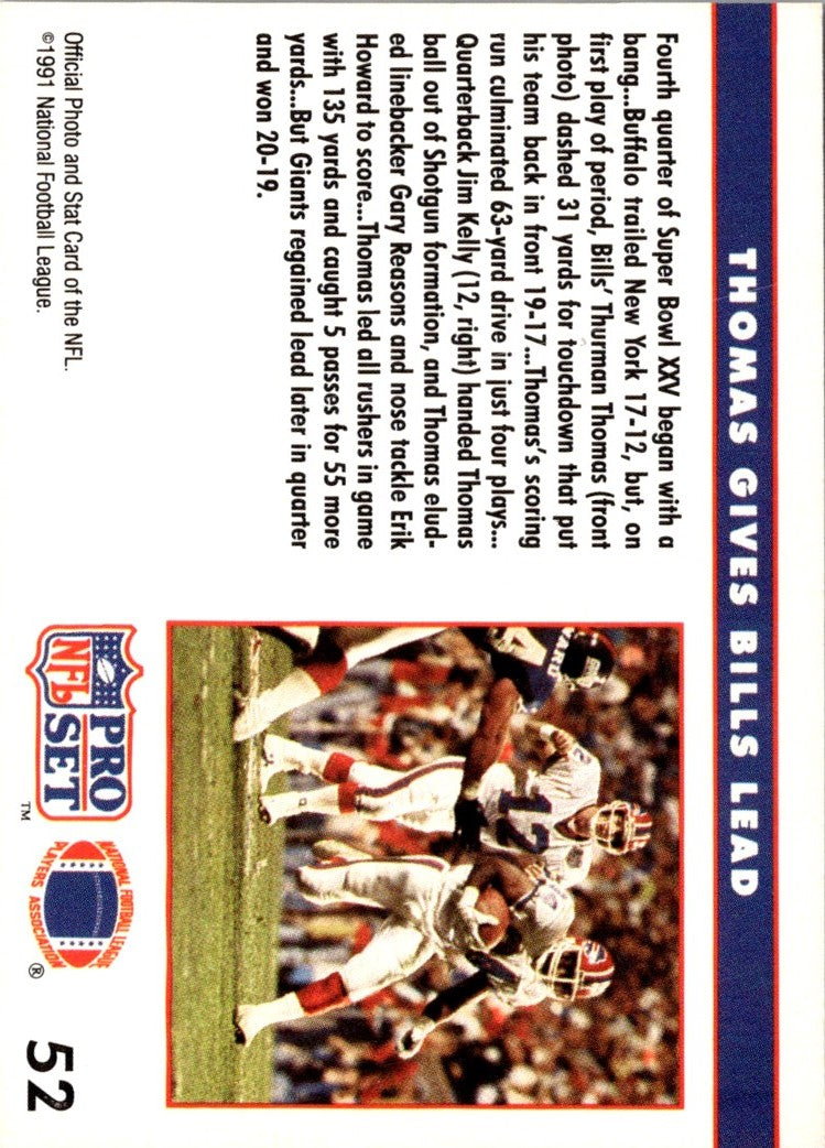 1991 Pro Set Super Bowl