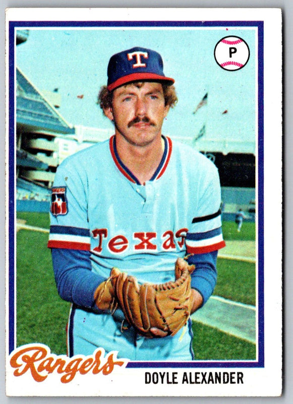 1978 Topps Doyle Alexander #146