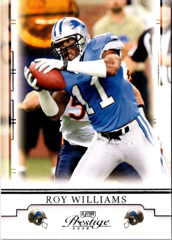 2008 Playoff Prestige Roy Williams #34