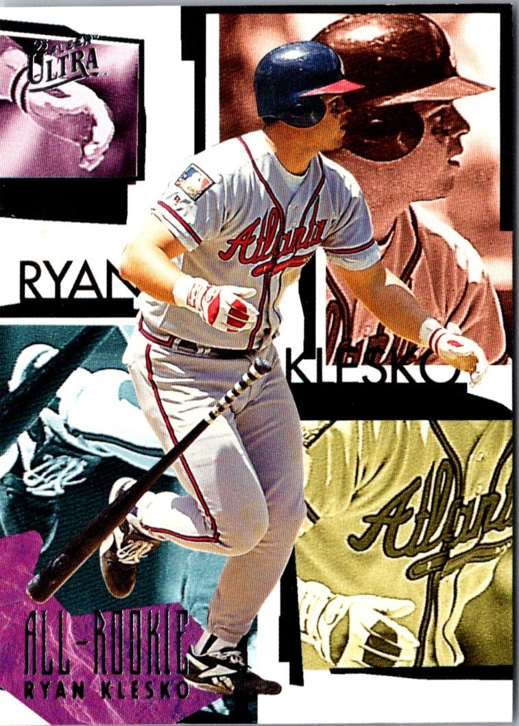 1995 Ultra All-Rookies Ryan Klesko