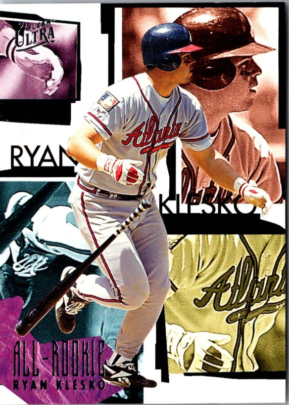 1995 Ultra All-Rookies Ryan Klesko #7