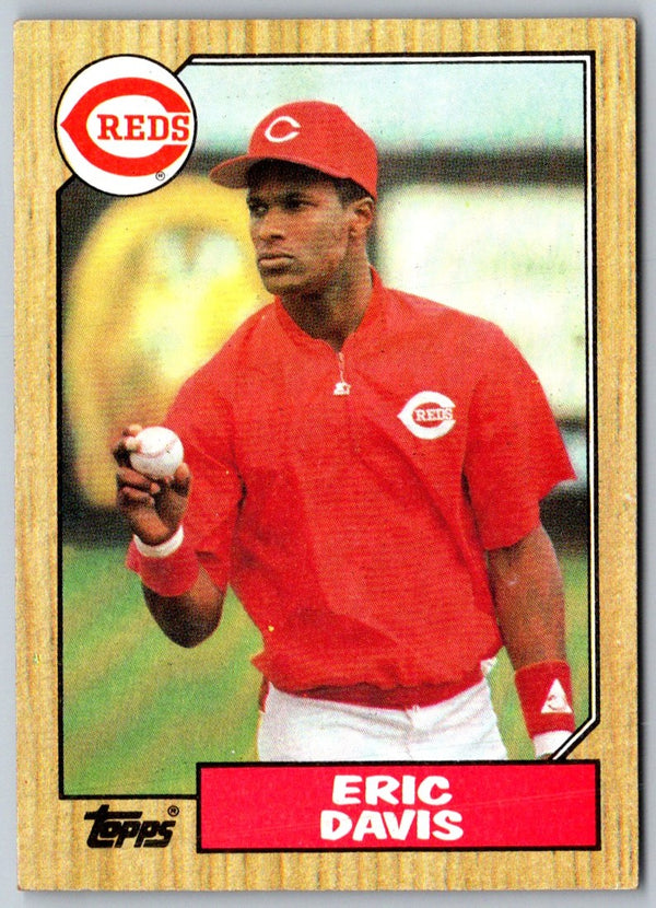 1987 Topps Eric Davis #412