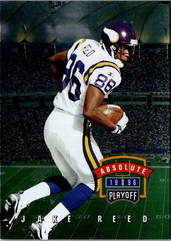 1996 Playoff Absolute Jake Reed #73