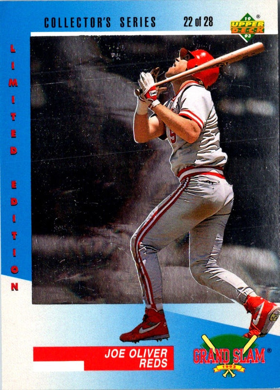 1993 Upper Deck Denny's Grand Slam Holograms Joe Oliver #22