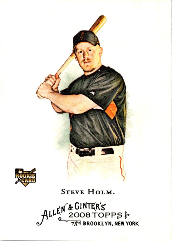 2008 Topps Allen & Ginter Steve Holm #198 Rookie