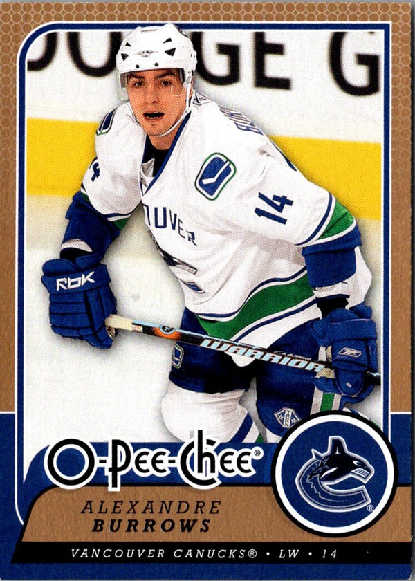 2008 O-Pee-Chee Alexandre Burrows #450