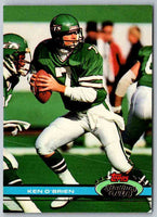1991 Topps Stadium Club Football Ken O'Brien #83