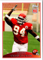 2009 Topps Tyson Jackson #436 Rookie
