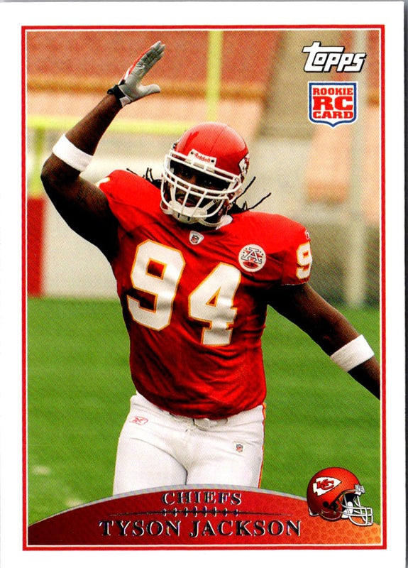 2009 Topps Tyson Jackson #436 Rookie