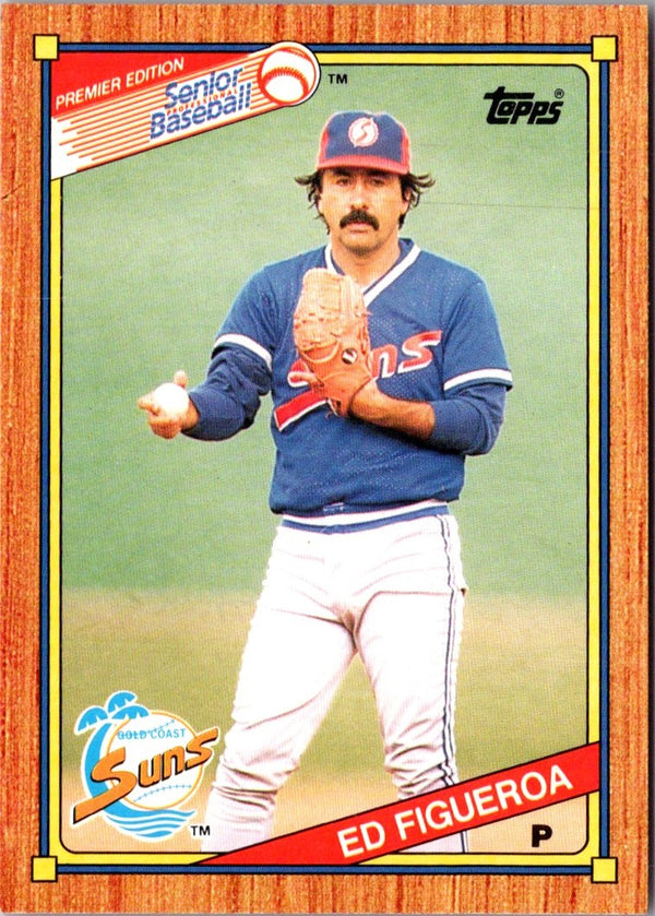 1989 Topps Senior League Ed Figueroa #43