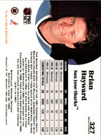 1991 Pro Set Brian Hayward #327