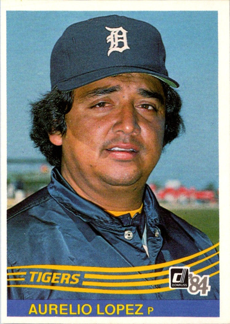 1984 Donruss Aurelio Lopez