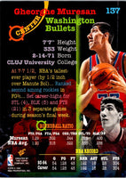 1994 Stadium Club Super Teams NBA Finals Gheorghe Muresan #137