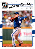 2017 Donruss Aaron Sanchez #167