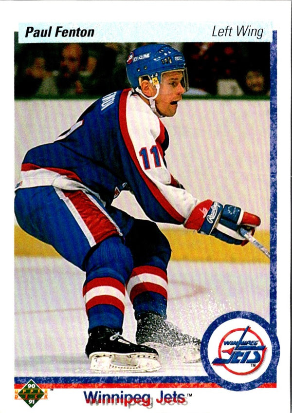 1990 Upper Deck Paul Fenton #92