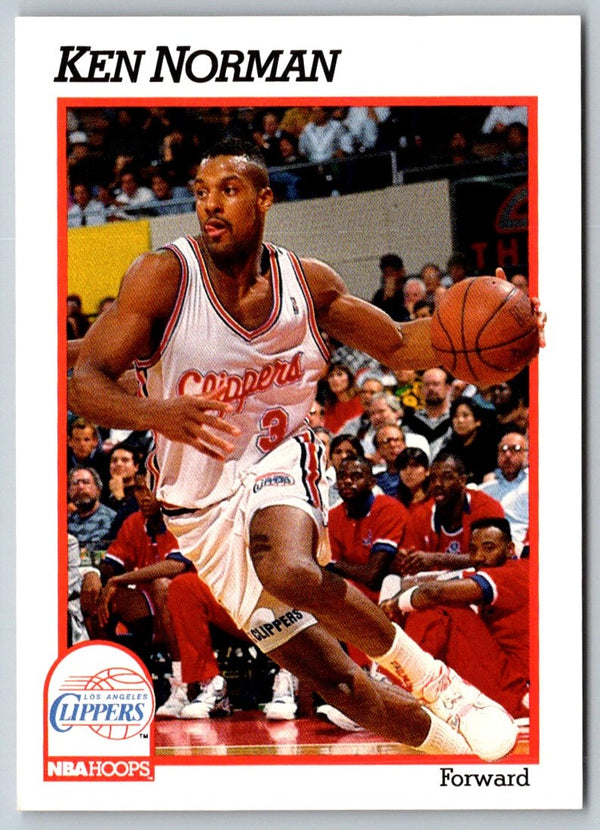 1992 Hoops 100 Superstars Ken Norman #42