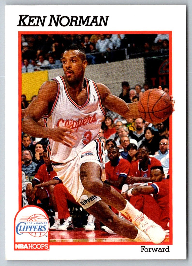 1992 Hoops 100 Superstars Ken Norman