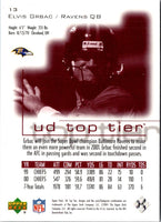 2001 Upper Deck Top Tier Elvis Grbac #13