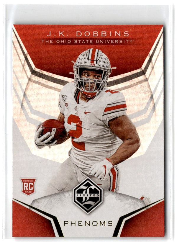 2020 Panini Chronicles Draft Picks Donruss Optic Rated Rookies J.K. Dobbins #8