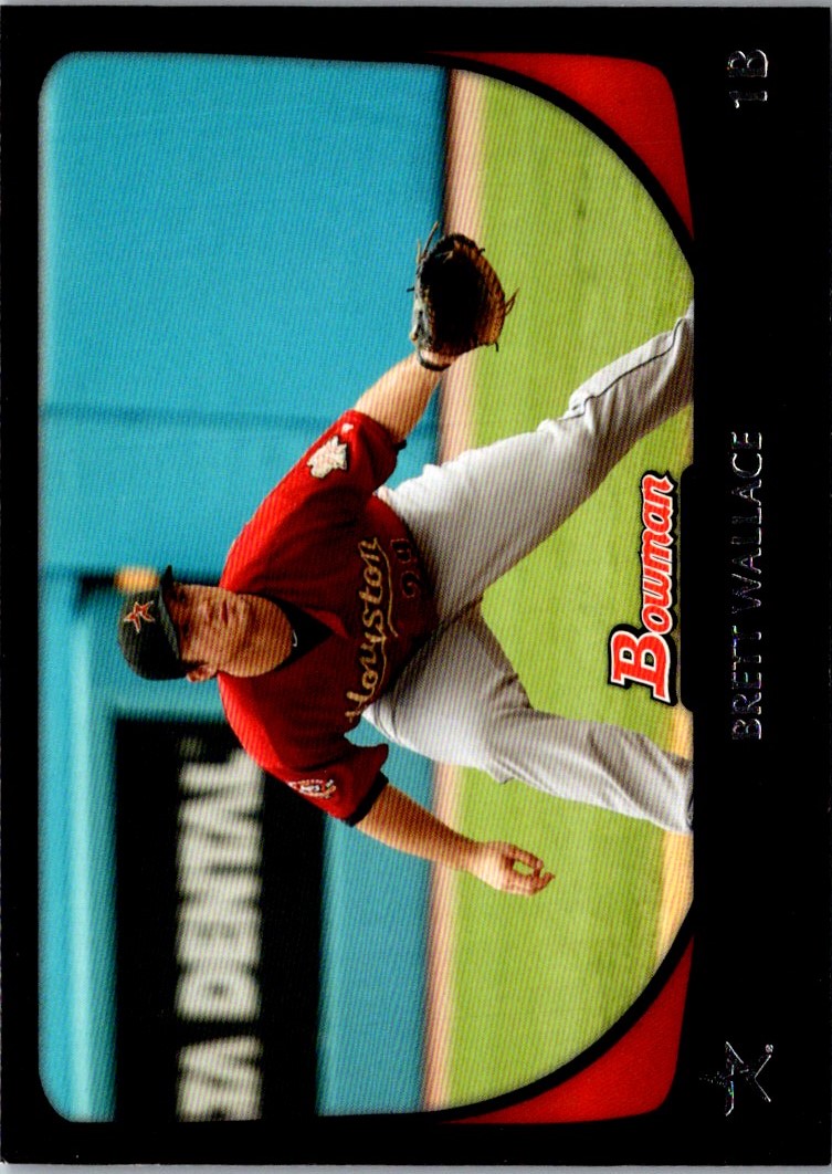 2011 Bowman Brett Wallace