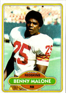 1980 Topps Benny Malone