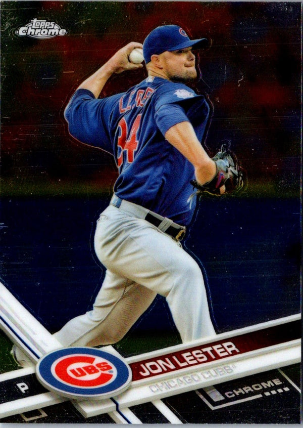 2017 Topps Chrome Jon Lester #142