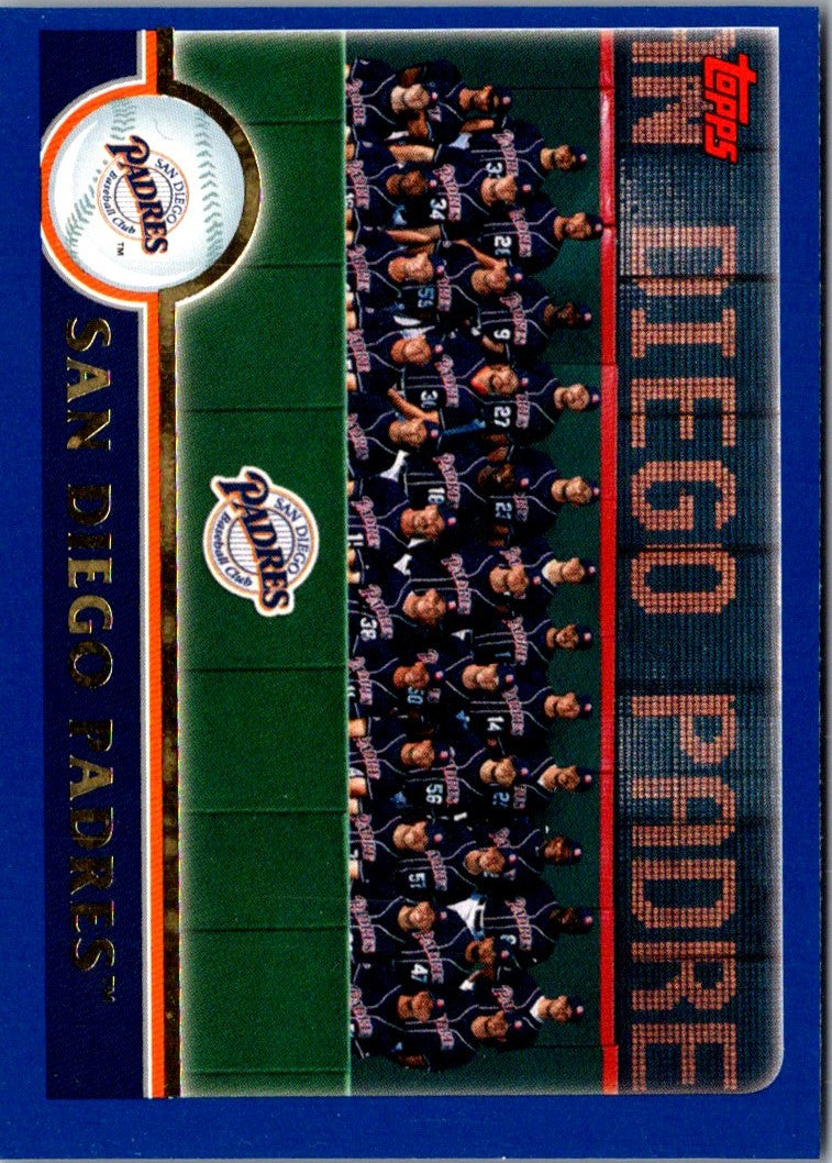 2003 Topps San Diego Padres