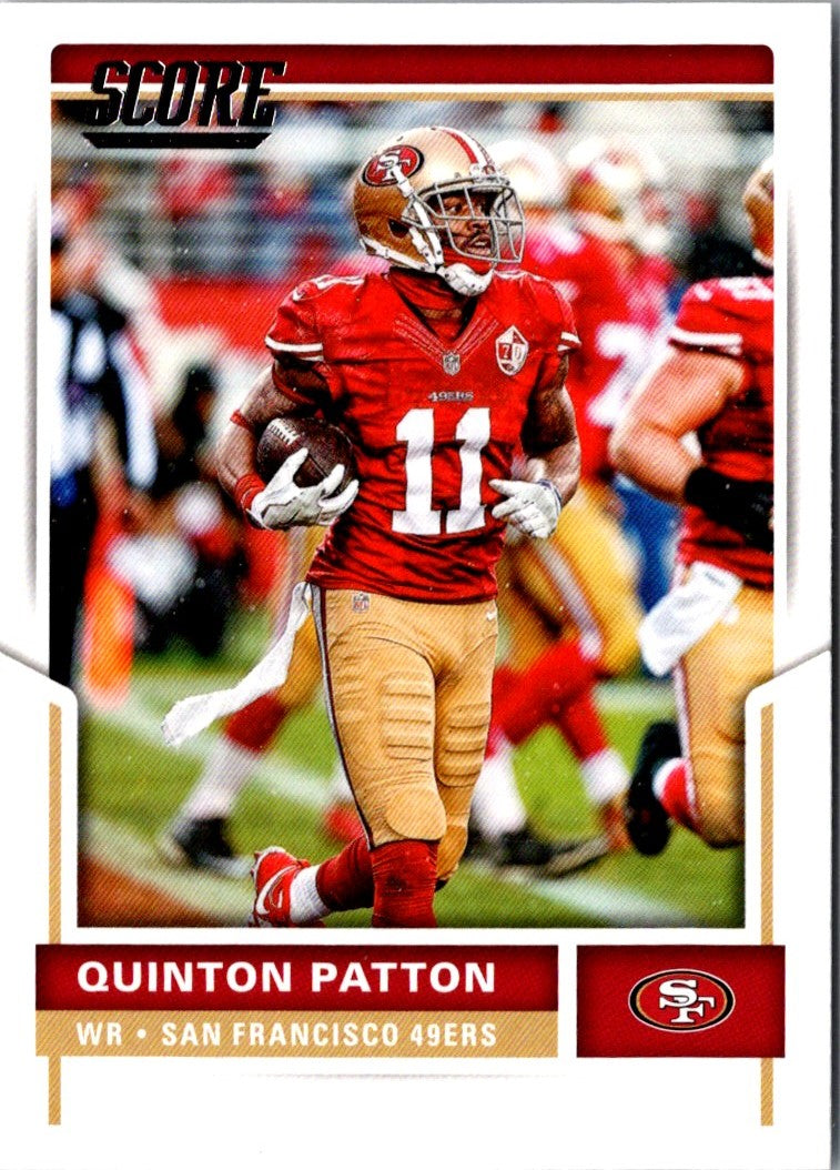 2017 Score Quinton Patton