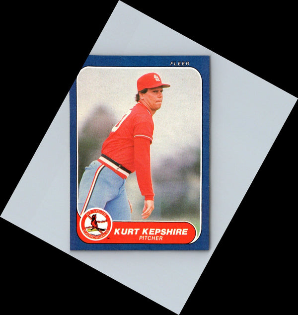 1986 Fleer Kurt Kepshire #39