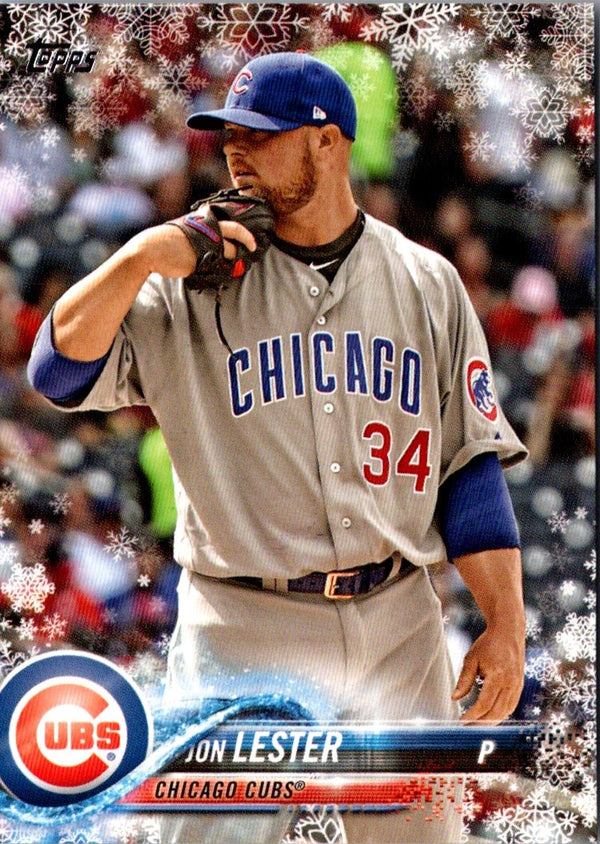 2018 Topps Holiday Jon Lester #HMW126