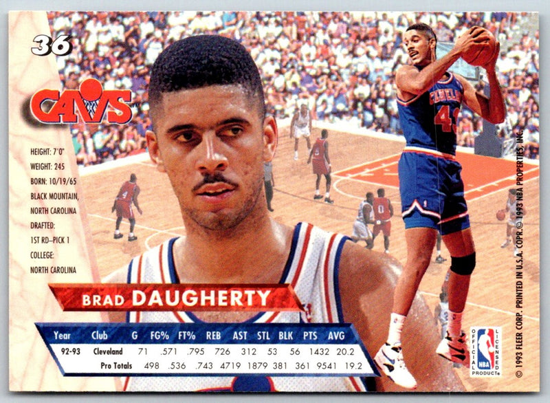 1993 Ultra Brad Daugherty