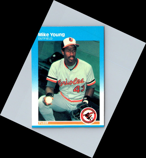 1985 Fleer Mike Young #195