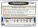 2013 Bowman Chrome Prospects Yeicok Calderon