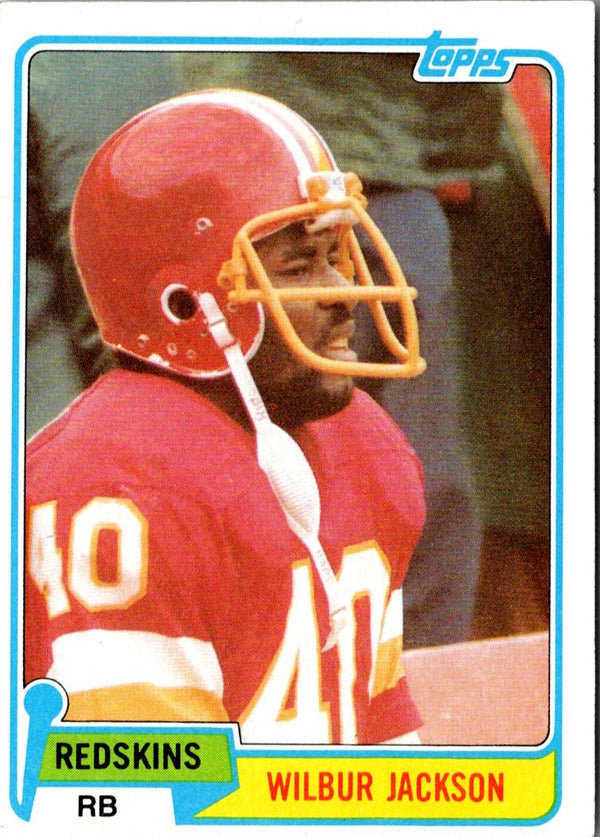 1981 Topps Wilbur Jackson #44