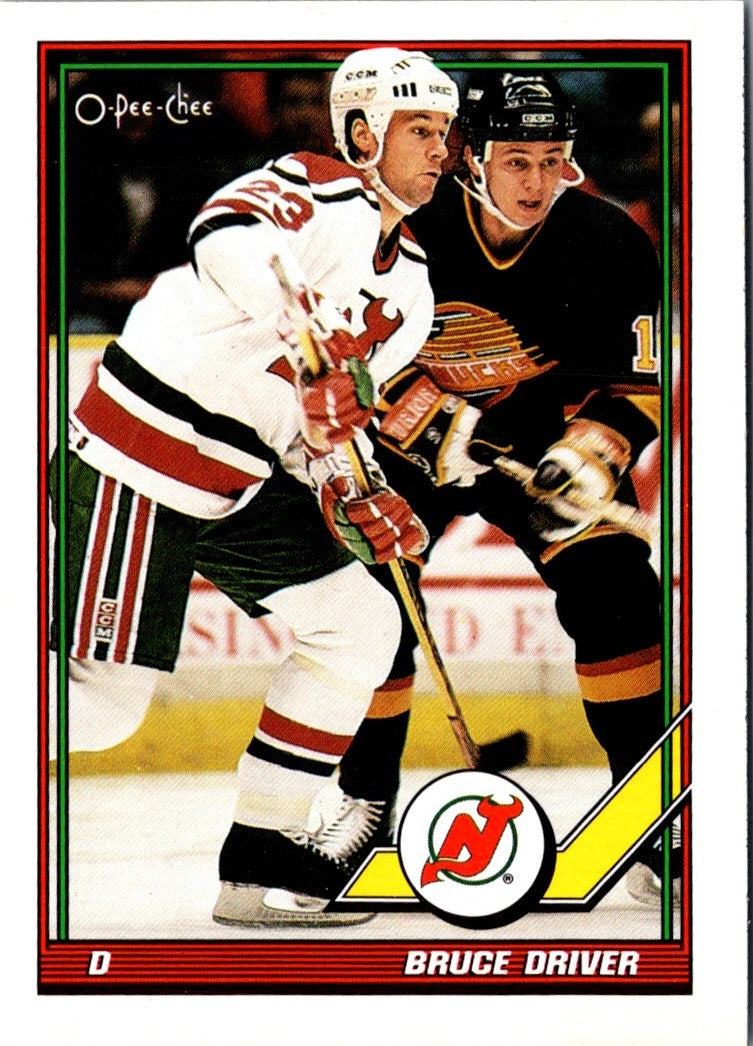 1991 O-Pee-Chee Bruce Driver