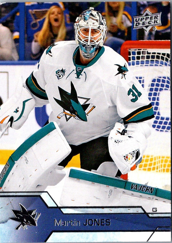 2016 Upper Deck Martin Jones #153