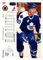 1991 Upper Deck Tom Fergus #384