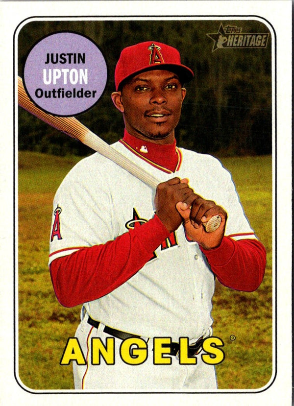 2018 Topps Heritage Justin Upton #60