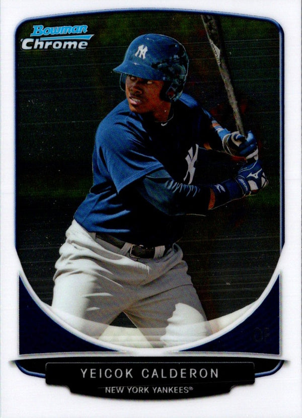 2013 Bowman Chrome Prospects Yeicok Calderon #BCP82